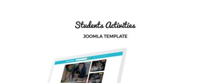 Template Joomla Aktivitas Siswa - Fitur Gambar 1