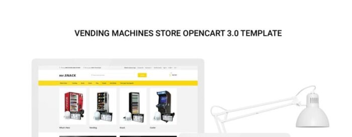 mr.Snack - Template OpenCart Toko Mesin Penjual Otomatis - Fitur Gambar 1