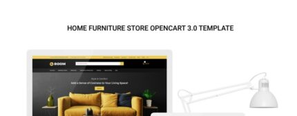 4 Room - Template OpenCart Toko Perabotan Rumah - Fitur Gambar 1