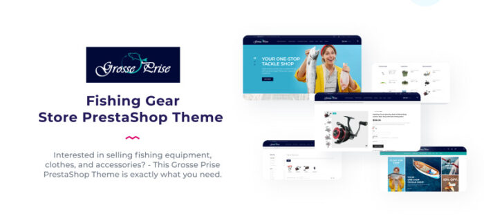 Grosse Prise - Toko Peralatan Memancing Tema PrestaShop - Fitur Gambar 3