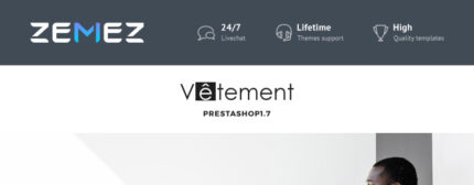 Vetement - Tema PrestaShop Toko Pakaian - Gambar Fitur 1