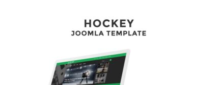 Template Joomla Siap Pakai untuk Situs Web Tim Hoki Big Game - Fitur Gambar 1