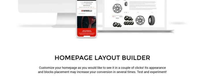 Wheelli - Template OpenCart Siap Pakai untuk Toko Roda & Ban - Fitur Gambar 2