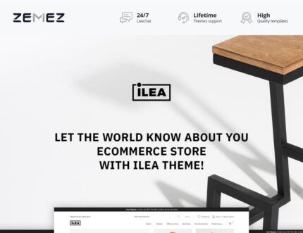 ILEA - Tema Magento Dekor & Furnitur - Fitur Gambar 1