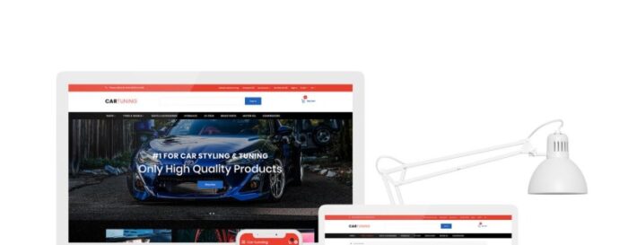 Template OpenCart Modern Penyetelan Mobil - Fitur Gambar 1