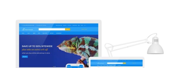 Sahabat Terbaik - Template OpenCart Praktis Responsif Hewan - Fitur Gambar 1