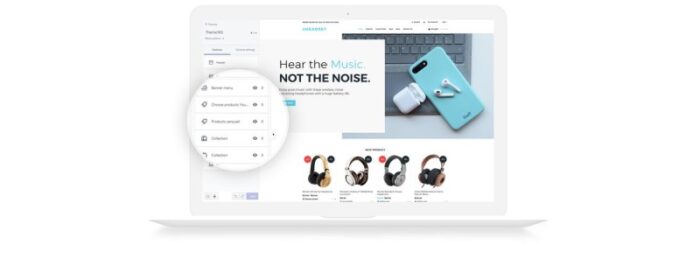 Headset - Tema Shopify Bootstrap Dinamis Sempurna - Fitur Gambar 5