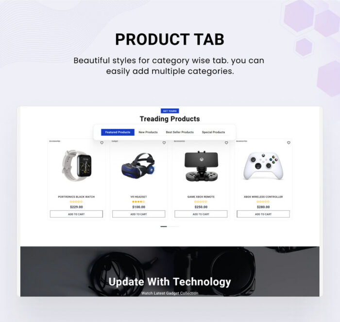 Gadget - Mega Electronics Shopify 2.0 Mega Premium Theme - Fitur Gambar 7