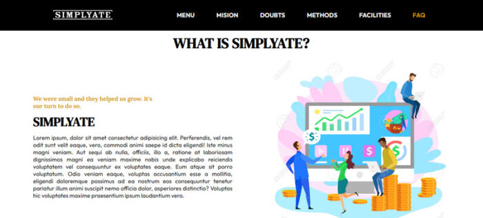 Simplyate - Template Responsif React Business - Fitur Gambar 4