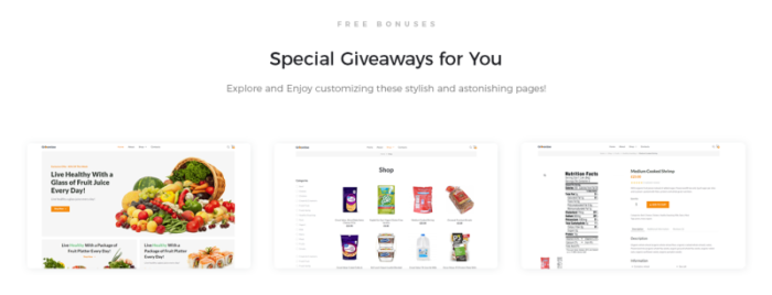 Grocerino - Tema WooCommerce Toko Kelontong - Fitur Gambar 2