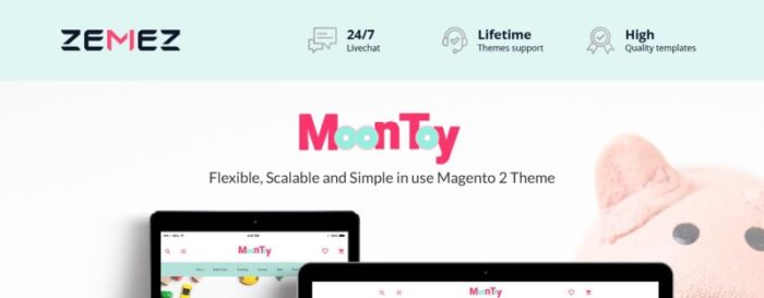 MoonToy - Template Toko Mainan Tema Magento - Fitur Gambar 1