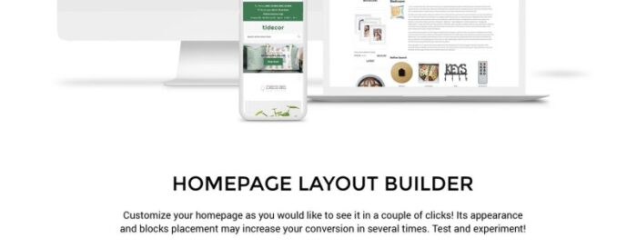 Tidecore - Template OpenCart Dekorasi Rumah Modern - Fitur Gambar 2