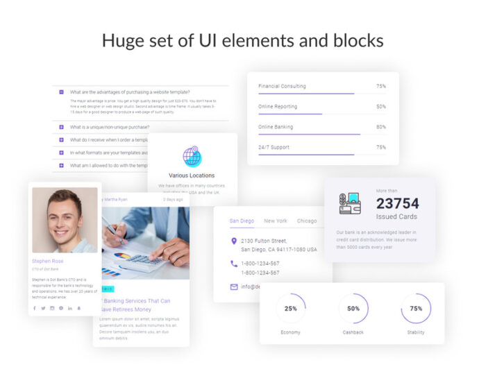 .Bank - Template Situs Web Multipage Bootstrap 5 Keuangan dan Perbankan - Fitur Gambar 4