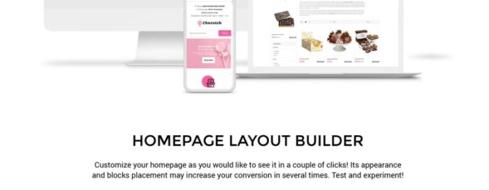 Chocotch - Template OpenCart Kreatif E-commerce Toko Permen - Fitur Gambar 2