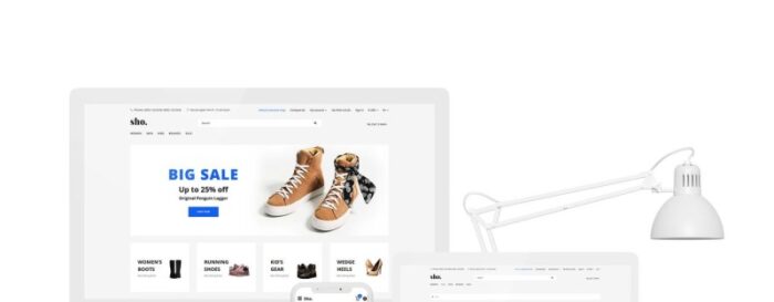 Sho. - Template OpenCart E-Commerce Toko Sepatu yang Bersih - Fitur Gambar 1