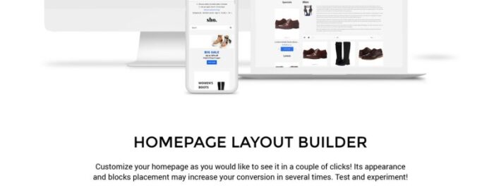 Sho. - Template OpenCart E-Commerce Toko Sepatu yang Bersih - Fitur Gambar 2