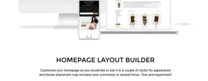 Rahasia Anda - Template OpenCart Multihalaman Lingerie Elegan - Fitur Gambar 2