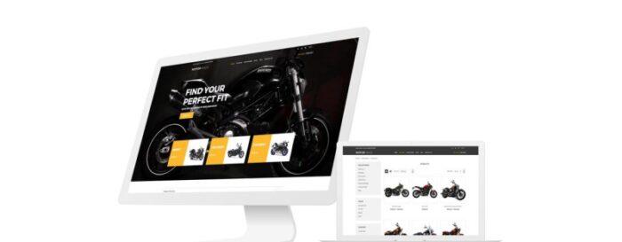 MOTORTRACK - Tema Shopify Modern Multihalaman Sepeda Motor - Fitur Gambar 1