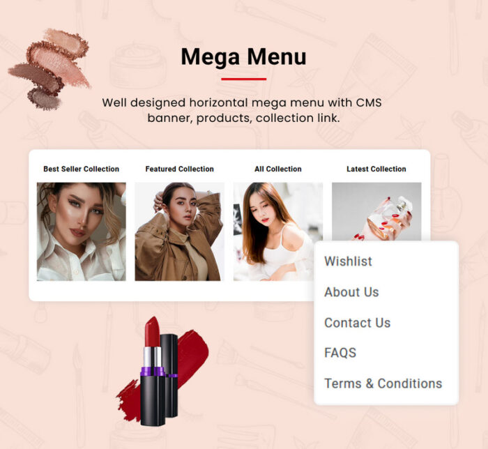 Gaya Mega Beauty – Tema Responsif Premium Shopify 2.0 Kecantikan Minimal - Fitur Gambar 7