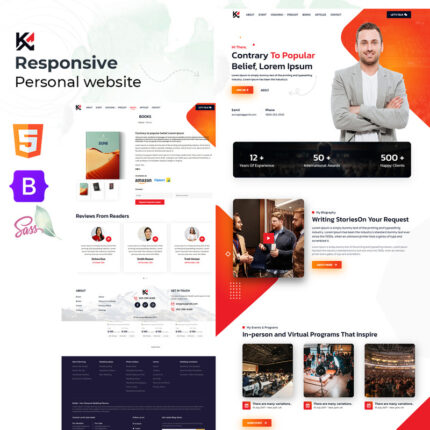 KA - Template HTML5 Situs Web Pribadi Pelatih Bisnis - Fitur Gambar 1