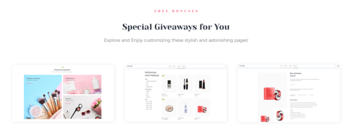 Naturalla - Tema Kosmetik ECommerce Modern Elementor WooCommerce - Fitur Gambar 2