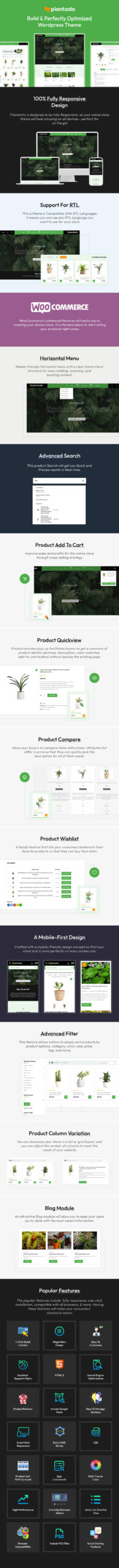 Plantada - Tema WooCommerce Toko Pembibitan Bunga - Fitur Gambar 1