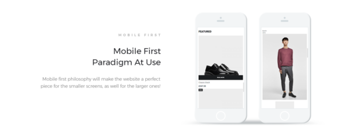 Nosus - Sepatu ECommerce Minimal Elementor WooCommerce Tema - Fitur Gambar 5