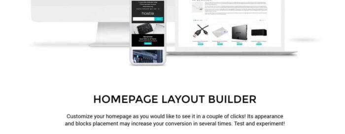 Hostia - Hosting E-Commerce Template OpenCart Bersih - Fitur Gambar 2