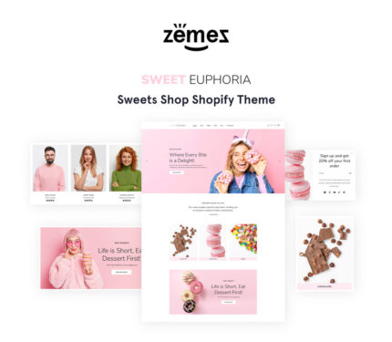 Euphoria Manis - Tema Shopify Toko Online Sweets' King 2.0 - Fitur Gambar 1