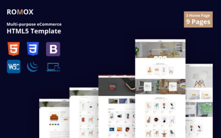 Romox | Template HTML5 eCommerce Serbaguna - Fitur Gambar 1