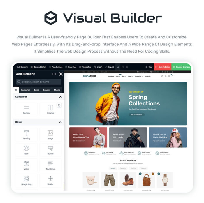 ModaMuse - Tema WordPress Fashion WooCommerce - Fitur Gambar 3