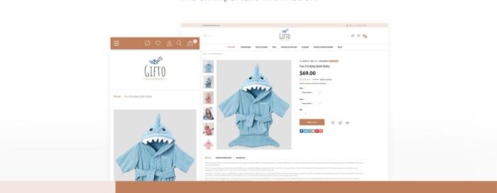 Gifto - Toko Hadiah Tema eCommerce Magento Bersih - Fitur Gambar 4