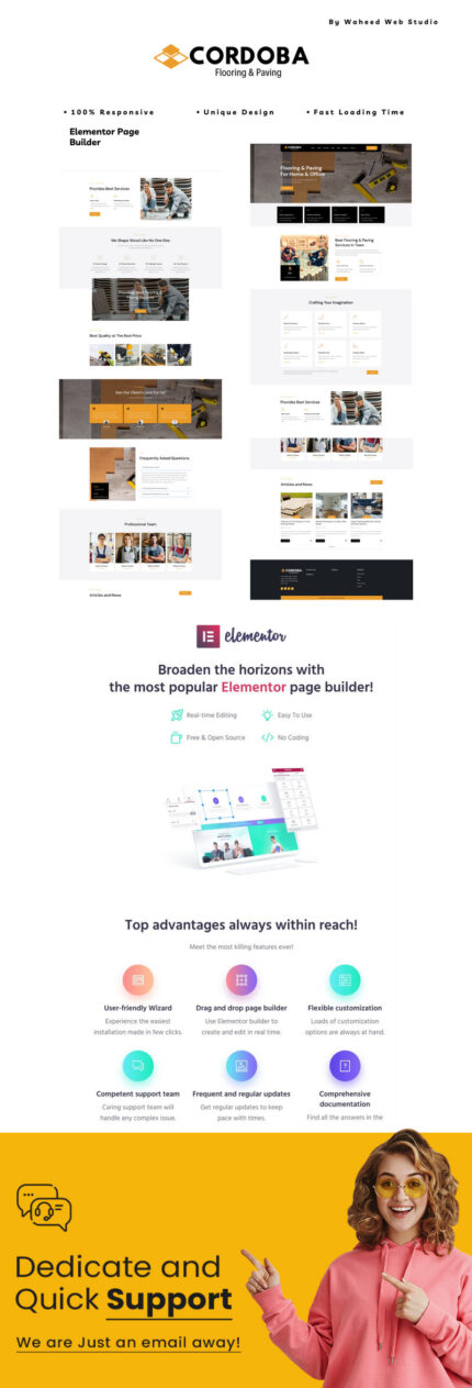Cordoba - Tema WP Layanan Lantai dan Paving - Fitur Gambar 1