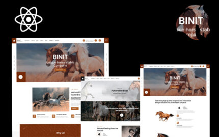 Template Reaksi Binit Animals and Horse Сlub - Fitur Gambar 1