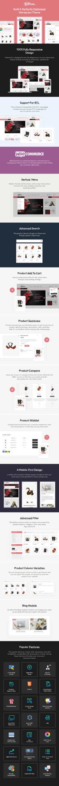 Giftso - Tema WooCommerce Responsif Toko Hadiah - Fitur Gambar 1