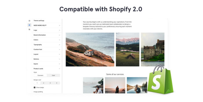 Tema Toko Online Shopify Travel Wanderlust Ventures 2.0 - Fitur Gambar 2