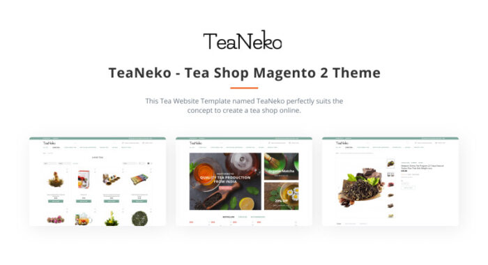 TeaNeko - Tema Magento Situs Web Teh - Fitur Gambar 3