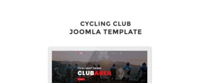 Area Klub - Template Joomla Kreatif Klub Bersepeda - Fitur Gambar 1