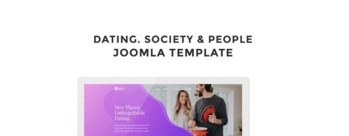 GO - Template Joomla Multipage Elegan untuk Kencan - Fitur Gambar 1