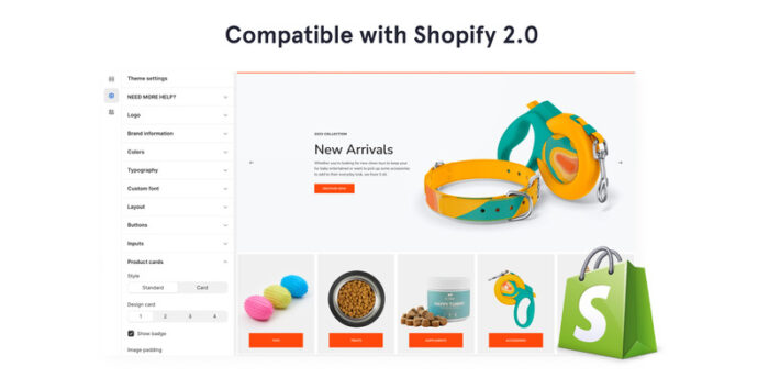 Tema Toko Online Responsif Hewan dan Toko Hewan Peliharaan 2.0 Shopify - Fitur Gambar 2