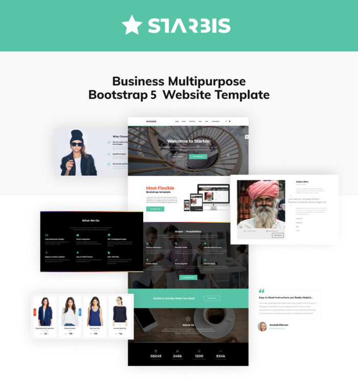 Starbis - Template Situs Web Bootstrap 5 Serbaguna Bisnis - Fitur Gambar 2