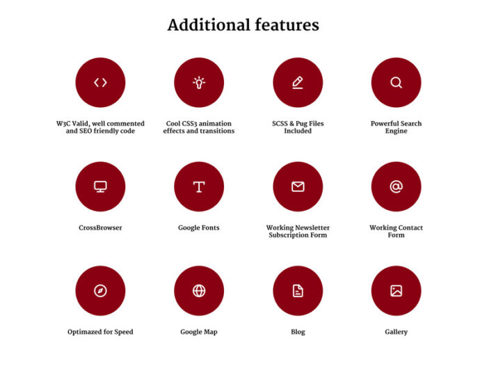 Jonathan Carroll - Template Situs Web HTML5 Responsif Universitas - Fitur Gambar 3