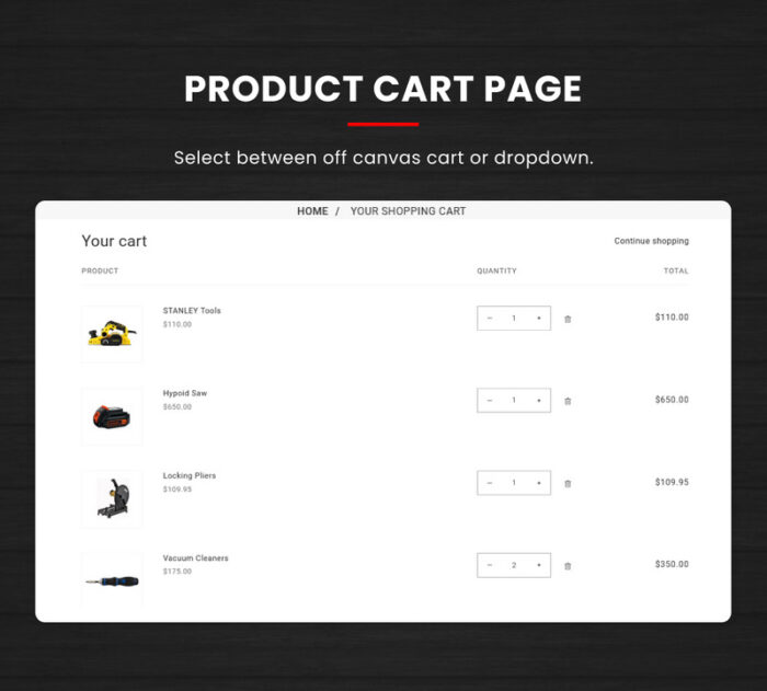 Toolsify Megastore –Tools and Machine Shopify 2.0 Template Responsif - Fitur Gambar 12