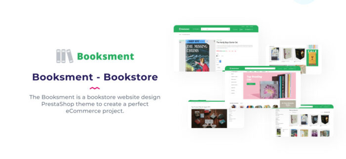 Booksment - Desain Toko Buku Online Tema PrestaShop - Fitur Gambar 3