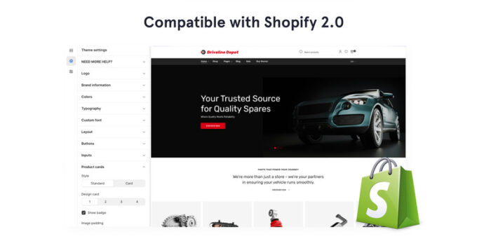 Driveline Depot - Tema Toko Online Shopify Responsif Suku Cadang Mobil 2.0 - Fitur Gambar 2