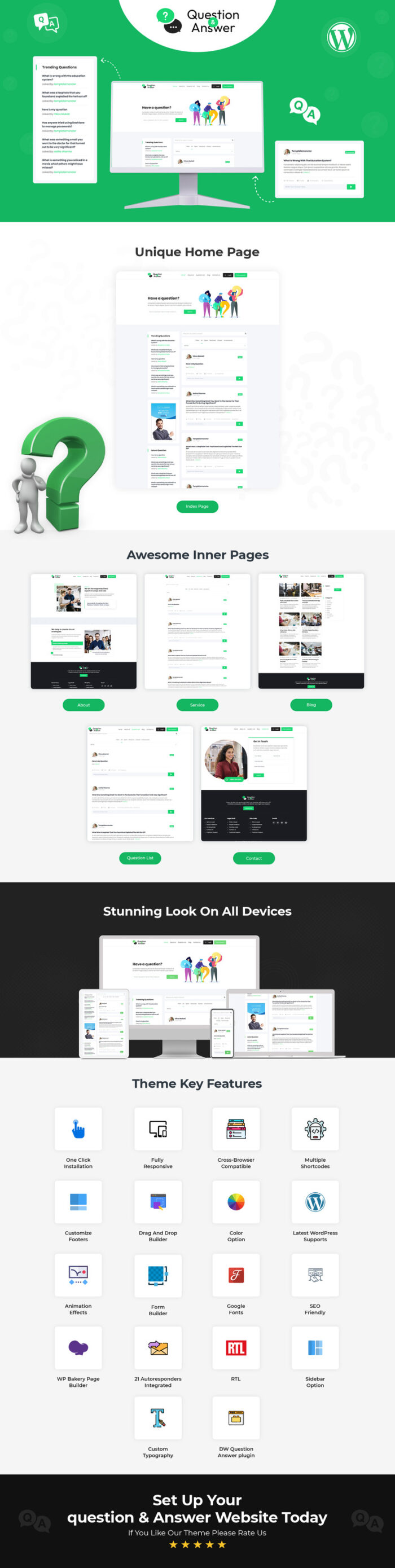 Q&A - Tema WordPress Tanya Jawab - Fitur Gambar 1