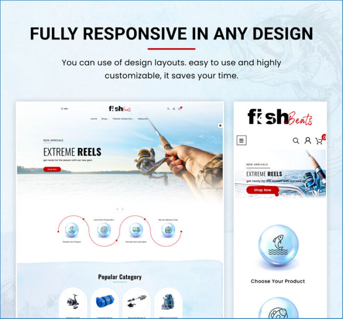 Fish Beats - Mega Fishing Shopify 2.0 Tema Responsif - Fitur Gambar 5