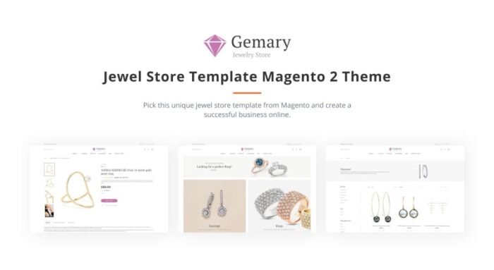 Jerman - Template Toko Perhiasan Magento Tema - Fitur Gambar 3