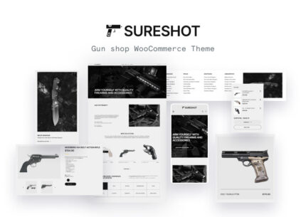 SureShot - Tema WooCommerce Toko Senjata, Klub Menembak, dan Senjata - Fitur Gambar 1