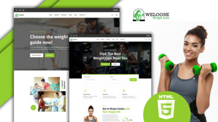 Template Situs Web HTML5 Program Penurunan Berat Badan Weloose - Fitur Gambar 1